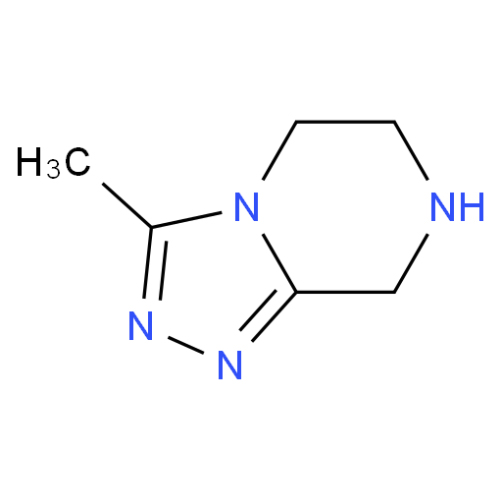 3-甲基-5,6,7,8-四氢-[1,2,4]三唑并[4,3-A]吡嗪,3-METHYL-5,6,7,8-TETRAHYDRO-[1,2,4]TRIAZOLO[4,3-A]PYRAZINE