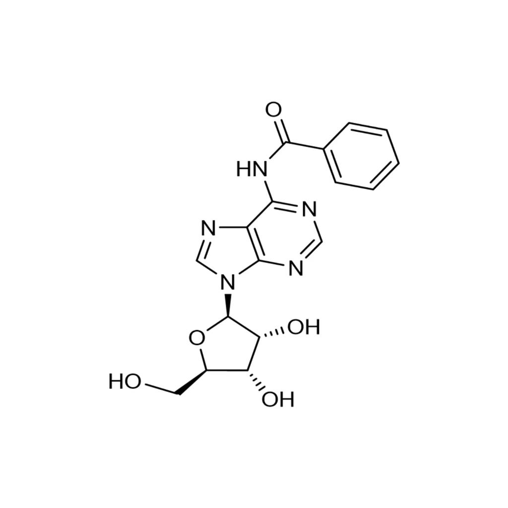 N6-苯甲酰基腺苷,N(6)‐Benzoyl Adenosine