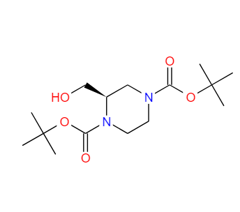 (R)-2-(羥甲基)哌嗪-1,4-二羧酸二叔丁酯,(R)-Di-tert-butyl 2-(hydroxymethyl)piperazine-1,4-dicarboxylate