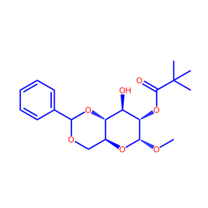 甲基4,6-O-亚苄基-2-O-特戊酰基-a-D-吡喃葡萄糖苷