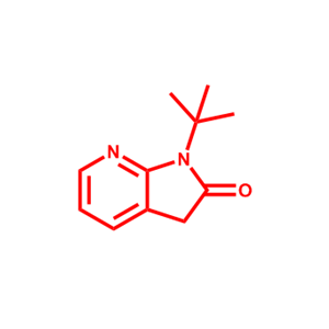 1-(叔丁基)-1H-吡咯并[2,3-b]吡啶-2(3H)-酮,1-(tert-Butyl)-1,3-dihydro-2H-pyrrolo[2,3-b]pyridin-2-one