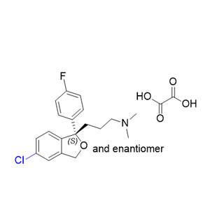 艾司西酞普兰杂质13,3-[(1RS)-5-chloro-1-(4-fluorophenyl)-1,3-dihydroisobenzofuran-     1-yl]-N,N-dimethylpropan-1-amine