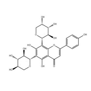 芹菜素-6-C-β-D-吡喃木糖基-8-C-α-L-吡喃阿拉伯糖苷,Apigenin-6-C-β-D-xylopyranosyl-8-C-α-L-arabinopyranoside