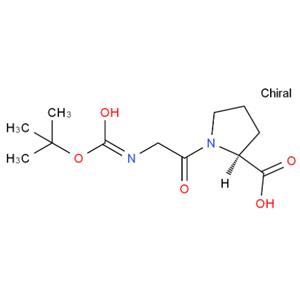 N-[叔丁氧羰基]甘氨酰-L-脯氨酸,BOC-GLY-PRO-OH