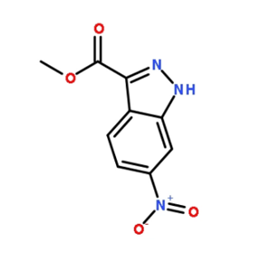 6-硝基-吲唑-3-羧酸甲酯,Methyl 6-nitro-1H-indazole-3-carboxylate