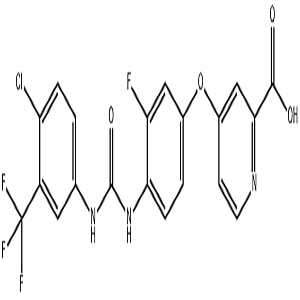 4-(4-(3-(4-氯-3-(三氟甲基)苯基)脲基)-3-氟苯氧基)吡啶甲酸