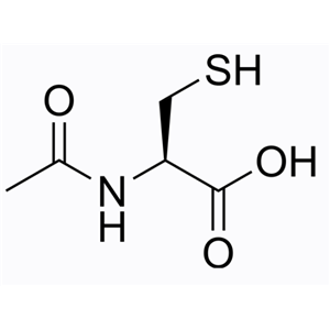 乙酰半胱氨酸（N-乙酰半胱氨酸）是一种粘液溶解剂，可减少粘液的厚度。