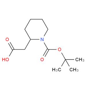 1-叔丁氧羰基-2-哌啶乙酸,N-Boc-2-piperidineacetic acid
