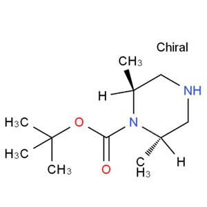 (2S,6S)-2,6-二甲基哌嗪-1-羧酸叔丁酯,1-Piperazinecarboxylic acid, 2,6-diMethyl-, 1,1-diMethylethyl ester, (2S,6S)-