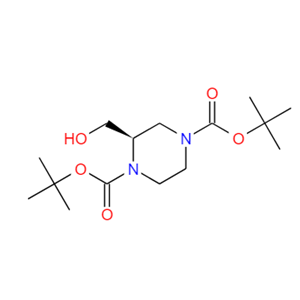 (R)-2-(羟甲基)哌嗪-1,4-二羧酸二叔丁酯,(R)-Di-tert-butyl 2-(hydroxymethyl)piperazine-1,4-dicarboxylate