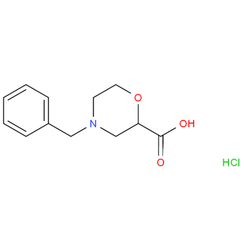4-苄基-2-吗琳羧酸盐酸盐,4-BENZYL-2-MORPHOLINECARBOXYLIC ACID HYDROCHLORIDE