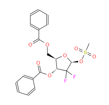 2-脱氧-2,2-二氟-D-呋喃核糖基-3,5-二甲苯酰基-1-甲磺酸酯,2-Deoxy-2,2-difluoro-D-ribofuranose-3,5-dibenzoate-1-methanesulfonate
