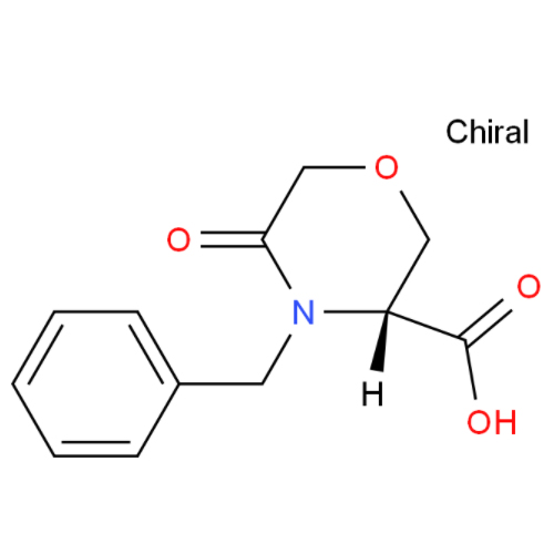 (R)-4-苄基-5-氧代-3-吗啉甲酸,(R)-4-Benzyl-5-oxo-3-morpholinecarboxylic Acid