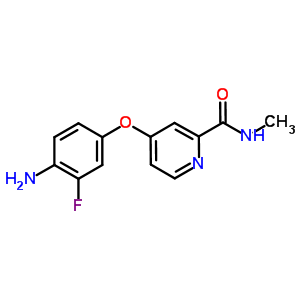 4-(4-氨基-3-氟苯氧基)吡啶-2-羧酸甲胺,4-(4-Amino-3-fluorophenoxy)-N-methylpicolinamide