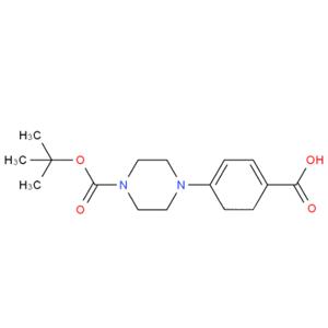 4-(4-羧基苯基)哌嗪-1-羧酸叔丁酯,4-[4-(tert-Butoxycarbonyl)piperazino]benzoic acid