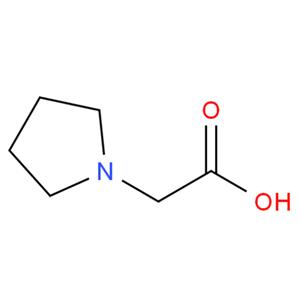 2-(1-吡咯烷基)乙酸