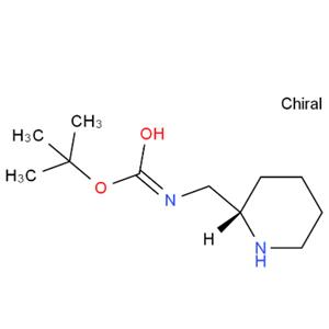 S-2-BOC-氨基甲基-哌啶,(R)-PIPERIDIN-2-YLMETHYL-CARBAMIC ACID TERT-BUTYL ESTER