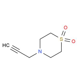4-丙-2-炔基-硫代吗啉 1，1-二氧化物