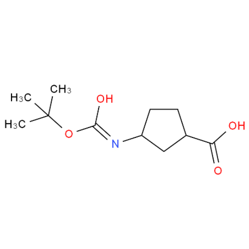3-(叔丁氧基羰基)环戊烷羧酸,3-((tert-Butoxycarbonyl)aMino)cyclopentanecarboxylic acid