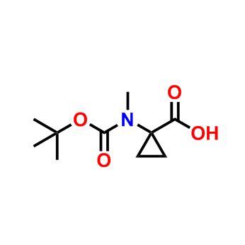 1-((叔丁氧羰基)(甲基)氨基)環(huán)丙烷-1-羧酸,1-{[(tert-butoxy)carbonyl](methyl)amino}cyclopropane-1-carboxylic acid