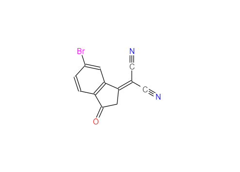 2-(6-溴-3-氧代-2,3-二氢-1H-茚-1-亚基)丙二腈,2-(6-Bromo-3-oxo-2,3-dihydro-1H-inden-1-ylidene)malononitrile