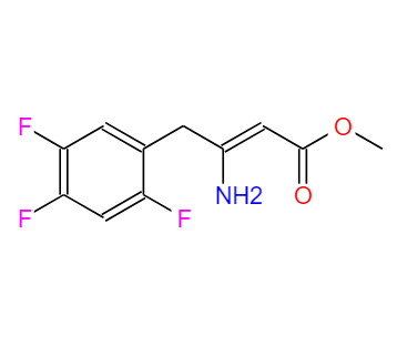 (Z)-3-氨基-4-(2,4,5-三氟苯基)-2-丁烯酸甲酯,(Z)-Methyl3-aMino-4-(2,4,5-trifluorophenyl)but-2-enoate