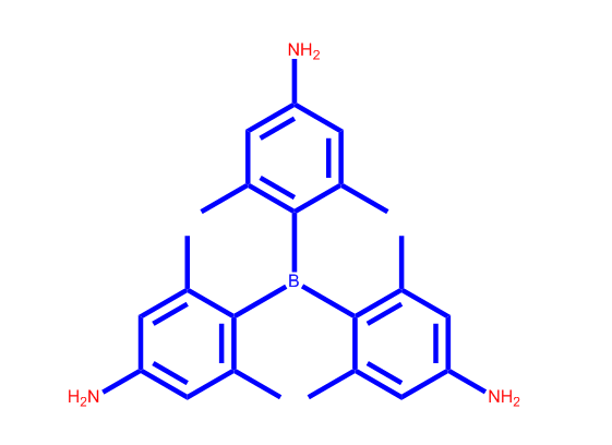 Benzenamine, 4,4',4''-borylidynetris[3,5-dimethyl-,Benzenamine, 4,4',4''-borylidynetris[3,5-dimethyl-