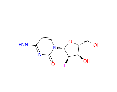 2'-脫氧-2-氟胞苷,4-Amino-1-[(2R,3R,4R,5R)-3-fluoro-4-hydroxy-5-(hydroxymethyl)oxolan-2-yl]pyrimidin-2-one