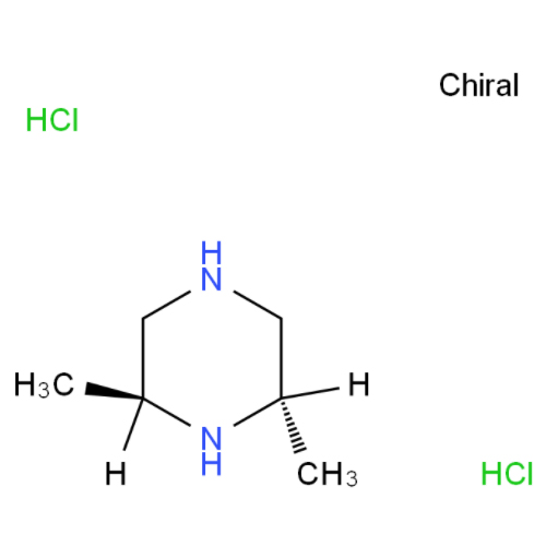 (2R,6R)-2,6-二甲基哌嗪二盐酸盐,Piperazine, 2,6-diMethyl-, (Hydrochloride) (1:2), (2S,6S)- (or Piperazine, 2,6-diMethyl-, (dihydrochloride), (2S-trans)- (9CI))