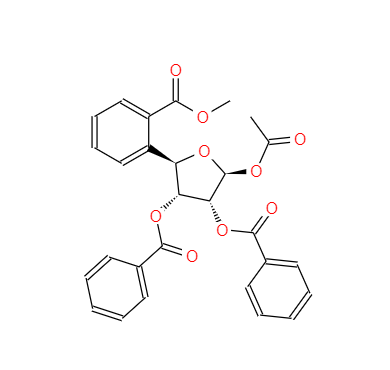 1-乙酰氧基-2,3,5-三苯甲酰氧基-1-beta-D-呋喃核糖 7級,beta-D-Ribofuranose 1-acetate 2,3,5-tribenzoate