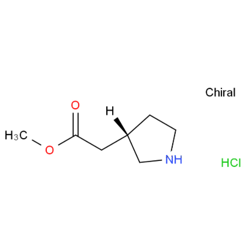 (S)-吡咯烷3-乙酸甲酯盐酸盐,3-Pyrrolidineacetic acid, Methyl ester, hydrochloride, (3S)-