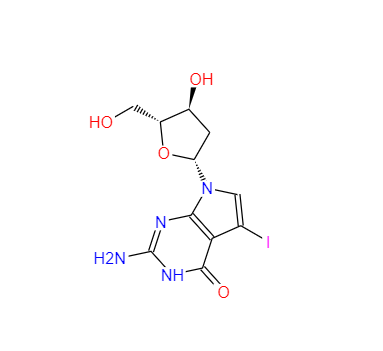 7-Deaza-7-碘-2'-脱氧鸟苷,7-DEAZA-7-IODO-2'-DEOXYGUANOSINE