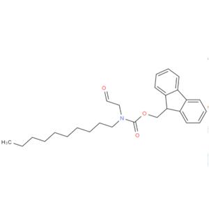癸基(2-氧代乙基)氨基甲酸 9H-芴-9-甲基酯,[N-(9-FLUORENYLMETHOXYCARBONYL)-N-DECYLAMINO]ETHANAL