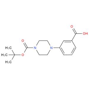 3-(4-BOC-哌嗪-1-基)苯甲酸