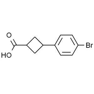 3-(4-溴苯基)环丁烷羧酸,3-(4-BROMOPHENYL)CYCLOBUTANE-1-CARBOXYLIC ACID