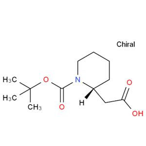 (R)-1-BOC-2-哌啶乙酸,(R)-2-CARBOXYMETHYL-PIPERIDINE-1-CARBOXYLIC ACID TERT-BUTYL ESTER