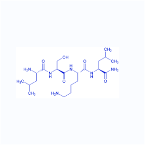 抑制剂多肽H-Leu-Ser-Lys-Leu-NH2/283609-79-0/Inhibitor of Thrombospondin TSP-1