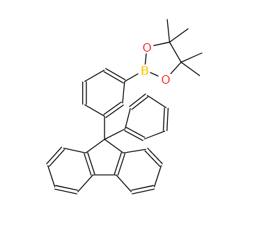 9-(3-硼酸频那醇酯苯基)-9-苯基芴,4,4,5,5-Tetramethyl-2-[3-(9-phenyl-9H-fluoren-9-yl)phenyl]-1,3,2-dioxaborolane