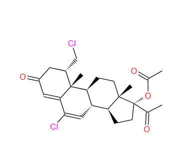 6-氯-1a-氯甲基-17-羟基孕甾-4,6-二烯-3,20-二酮醋酸酯,1-Chloromethyl-6-choro-6-dehydro-17-alpha-aceoxy progesteron