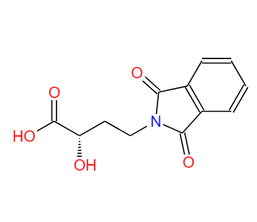 2-羟基-4-邻苯二甲酰亚氨基丁酸,(S)-(+)-α-Hydroxy-1,3-dioxo-2-isoindolinebutyric acid