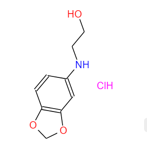 N-羟乙基-3,4-亚甲二氧基苯胺盐酸盐,N-(2-Hydroxyethyl)-3,4-methylenedioxyaniline hydrochloride