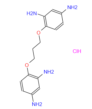 1,3-二(2,4-二氨基苯氧基)丙烷四鹽酸鹽,1,3-Bis(2,4-diaminophenoxy)propane tetrahydrochloride