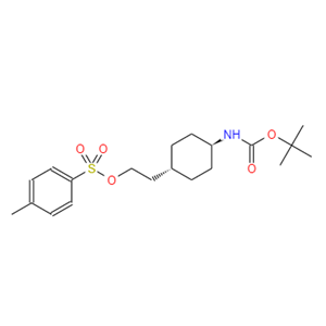 反式-4-N-Boc-氨基环己乙基对甲苯磺酸酯