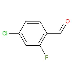 4-氯-2-氟苯甲基酯,4-CHLORO-2-FLUOROBENZALDEHYDE