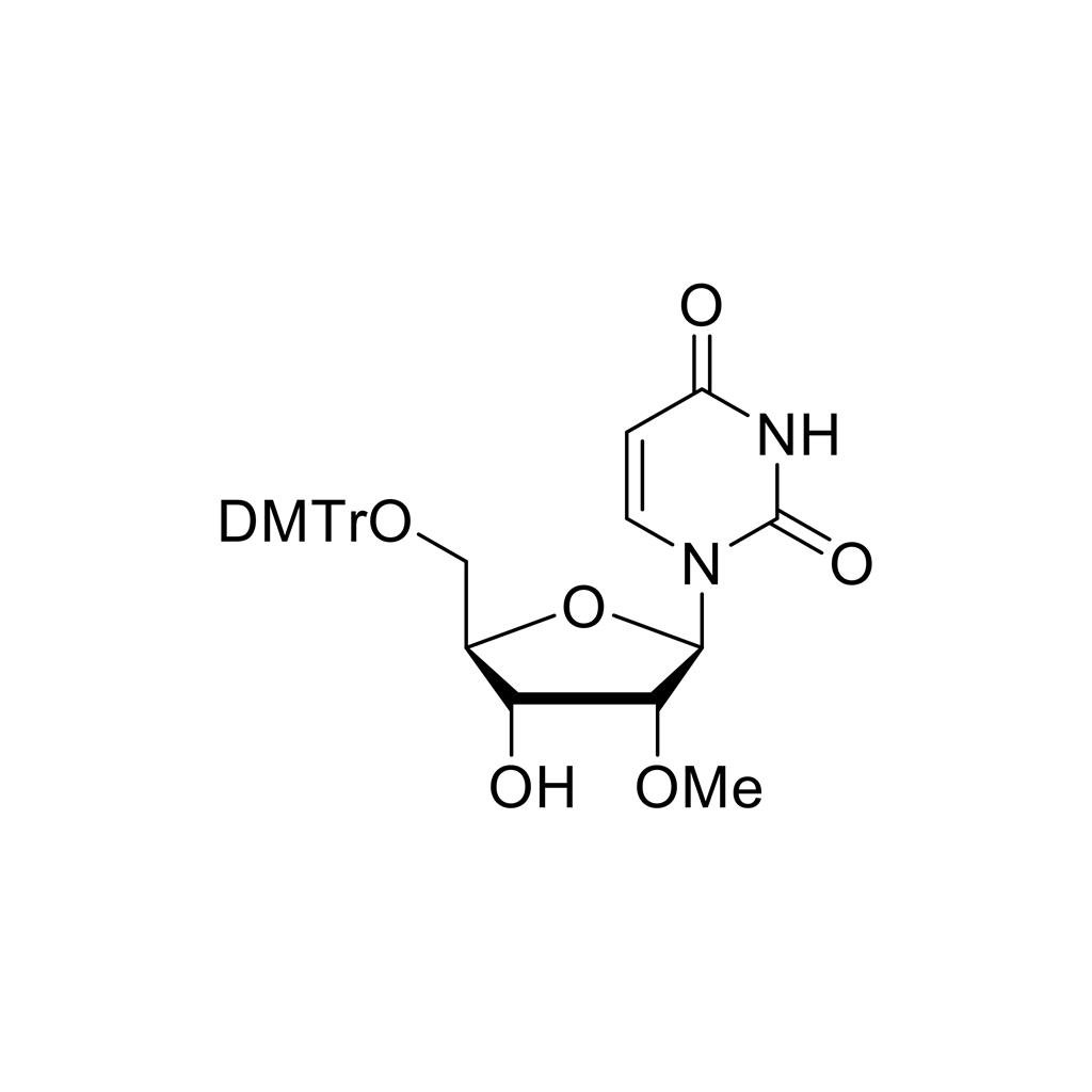 DMT保护性-2'-甲氧基尿苷,5'-O-DMT-2'-O-methyl-uridine