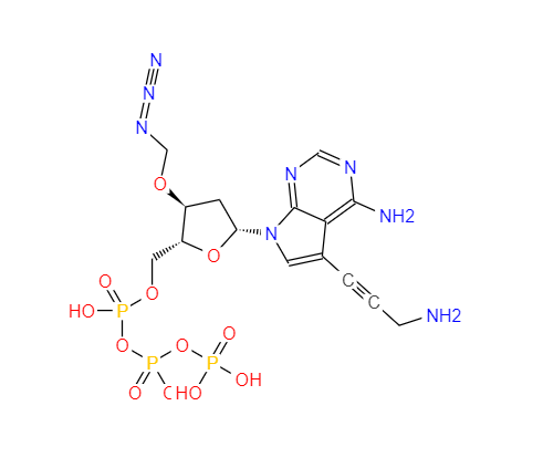 7-Deaza-7-Propargylamino-3′-Azidomethyl-dATP,7-Deaza-7-Propargylamino-3′-Azidomethyl-dATP