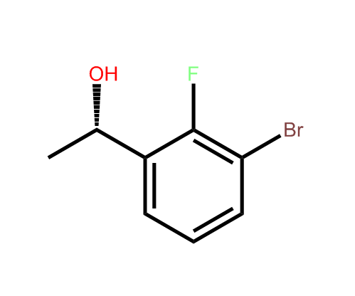 (S)-1-(2-氟-3-溴苯基)乙醇,Benzenemethanol, 3-bromo-2-fluoro-α-methyl-, (αS)-