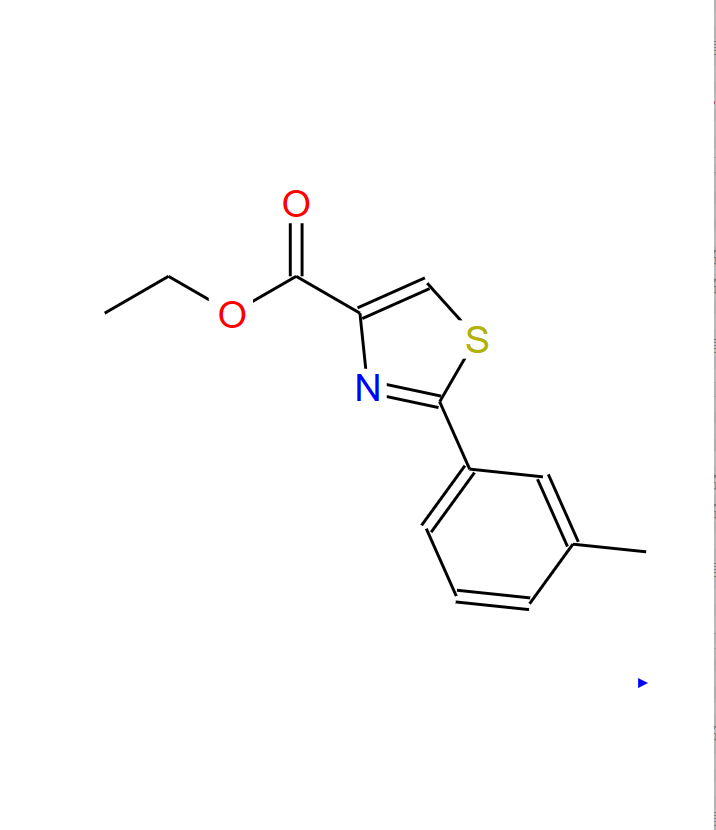 2-间甲苯-噻唑-4-羧酸乙酯,2-M-TOLYL-THIAZOLE-4-CARBOXYLIC ACID ETHYL ESTER