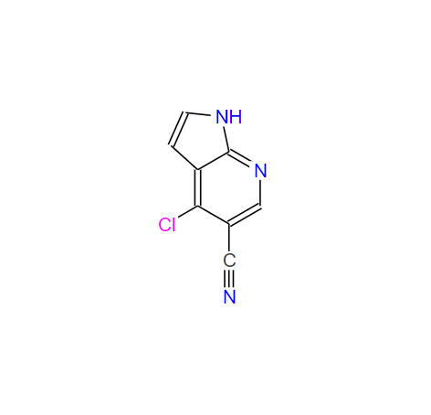 4-氯-1H-吡咯并[2,3-B]吡啶-5-甲腈,4-Chloro-1H-pyrrolo[2,3-b]pyridine-5-carbonitrile