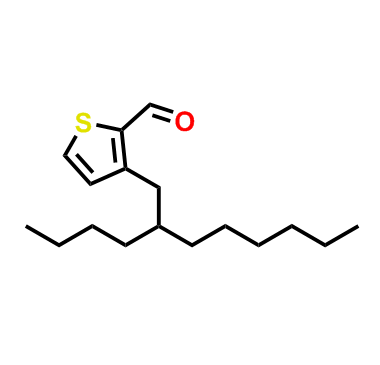 3-(2-丁基辛基)噻吩-2-醛,3-(2-butyloctyl)thiophene-2-carbaldehyde